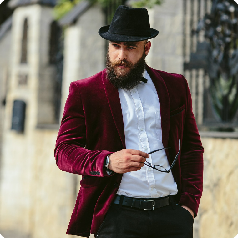 Mixing Western Jackets With Traditional Attire